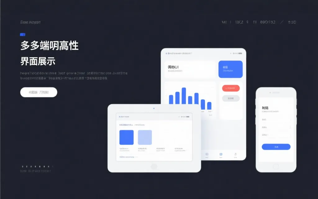 多端适配的数据展示界面
